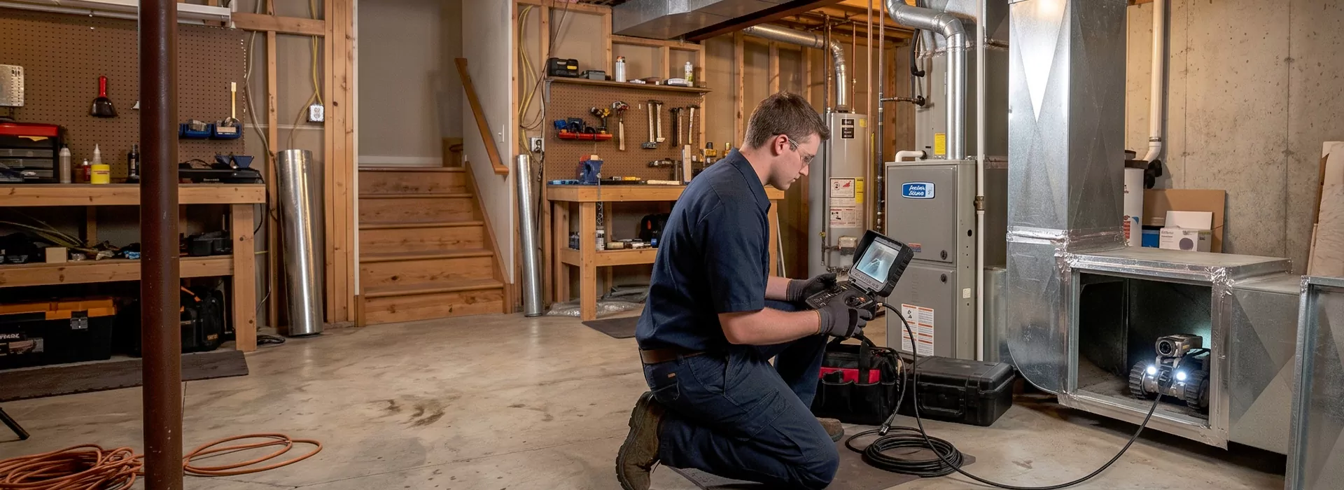 Robotic Duct Inspection East Brunswick, New Jersey