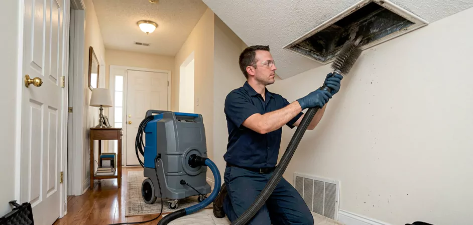 Mold-Affected Duct Deep Cleaning in East Brunswick