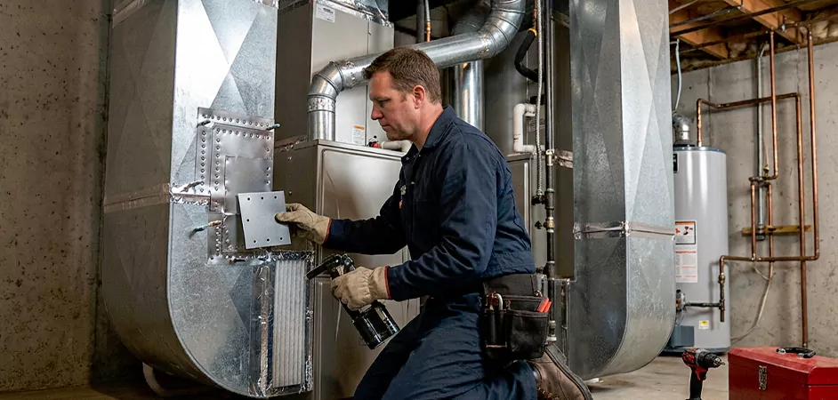 Supply and Return Plenum Repair in East Brunswick