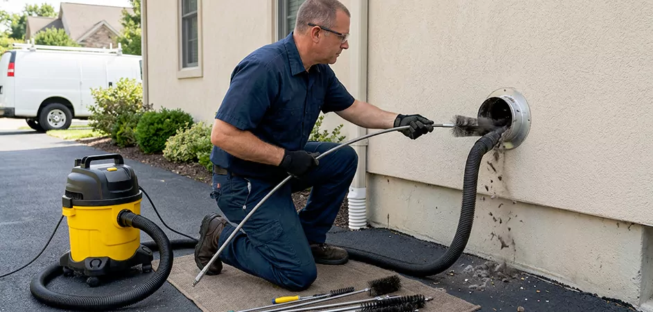Eco Friendly Commercial Dryer Vent Cleaning in East Brunswick