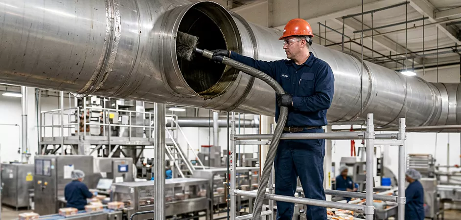 Food Processing Facility Duct Cleaning in East Brunswick